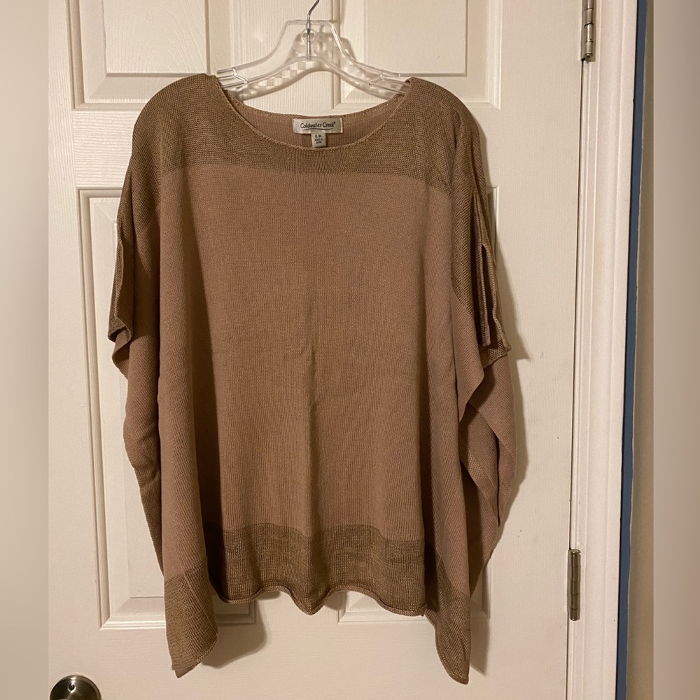 Coldwater Creek tan sweater